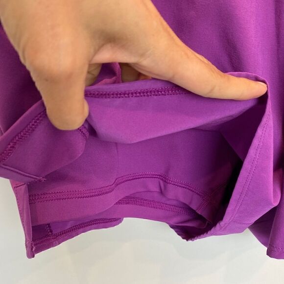 Nike Dri Fit Women’s Purple Short - Picture 5 of 7